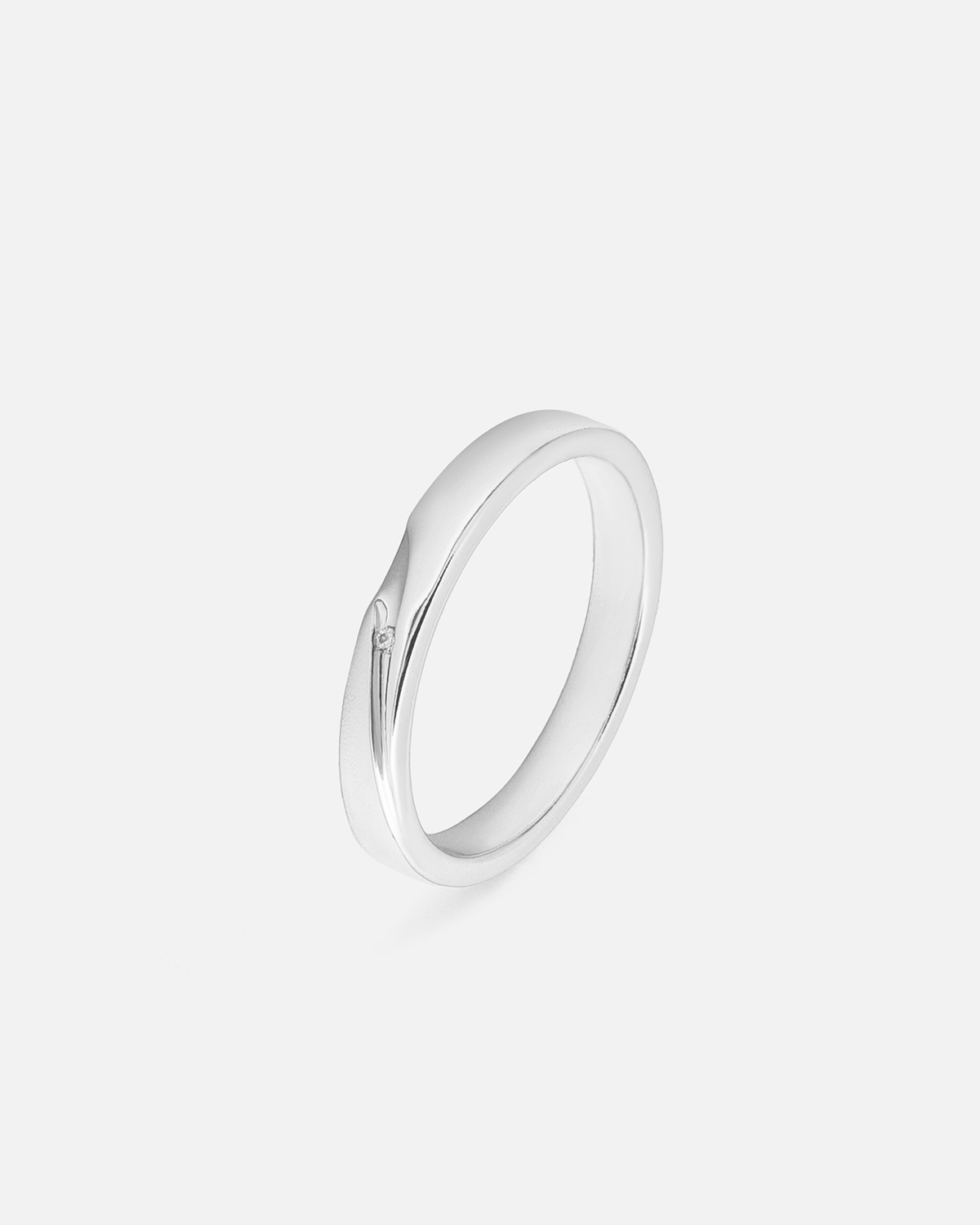 Silver Rengi Modern Kadın Yüzük