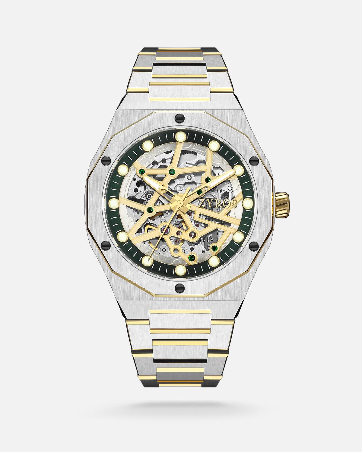 ZYROS Çelik Kordon Automatic Erkek Saati