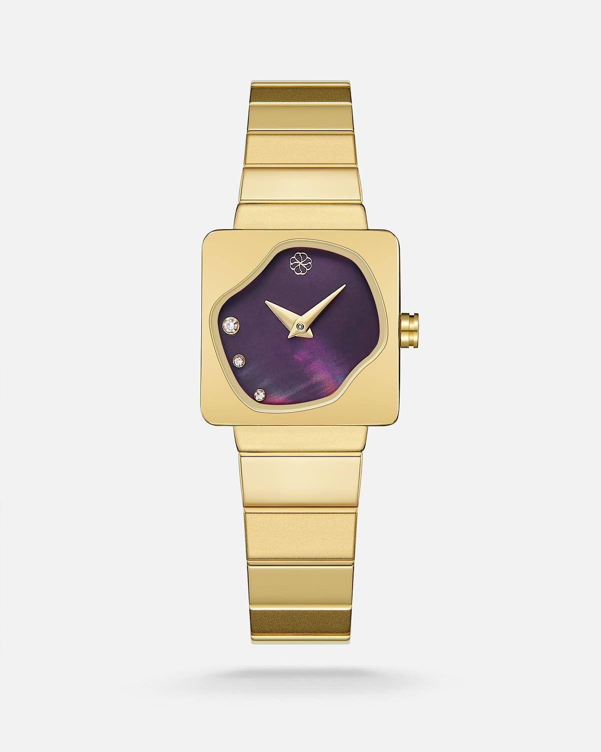 ZYROS Gold Çelik Kordon Kadın Saati
