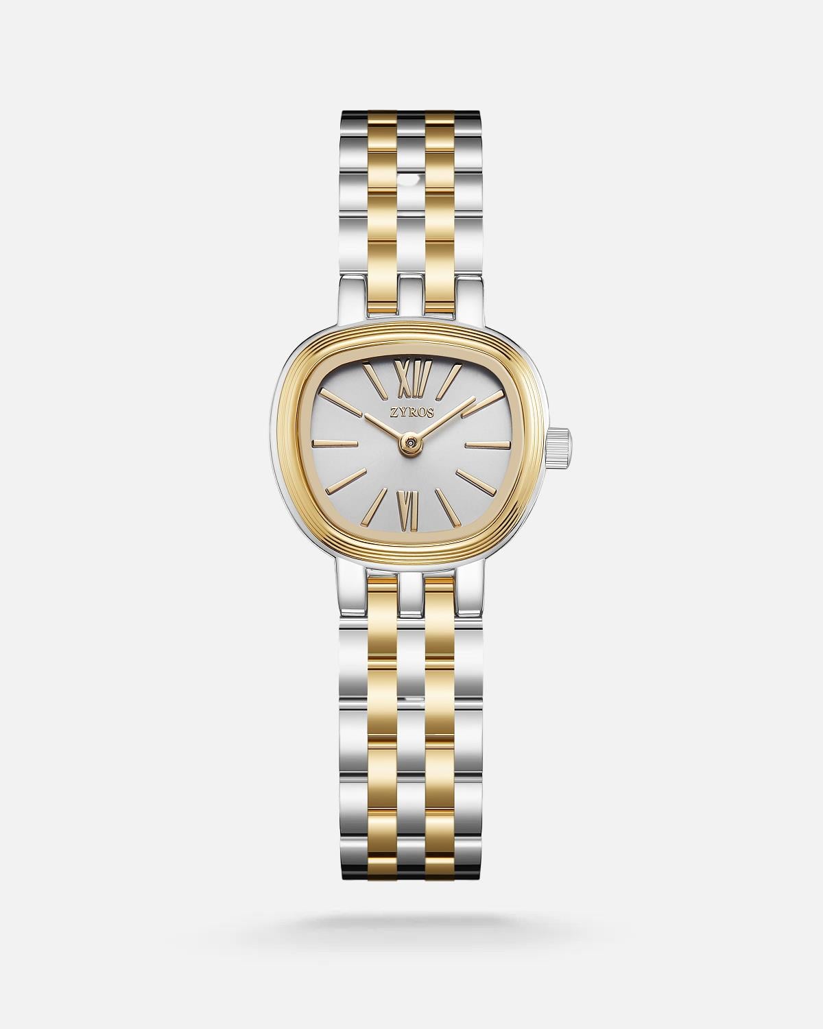 ZYROS Gold&Silver Çelik Kordon Kadın Saati