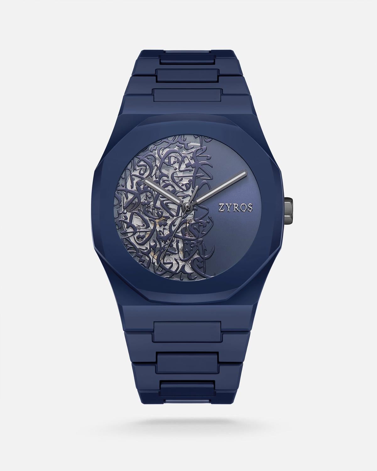 ZYROS Mavi Kordon Automatic Erkek Saati