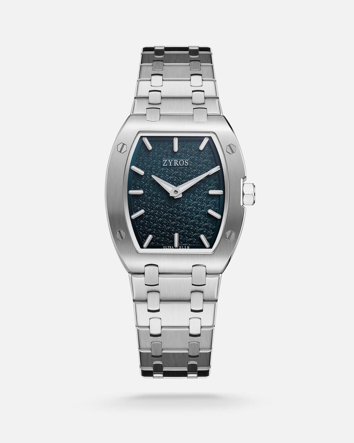 ZYROS Silver Çelik Kordon Exclusive Erkek Saati