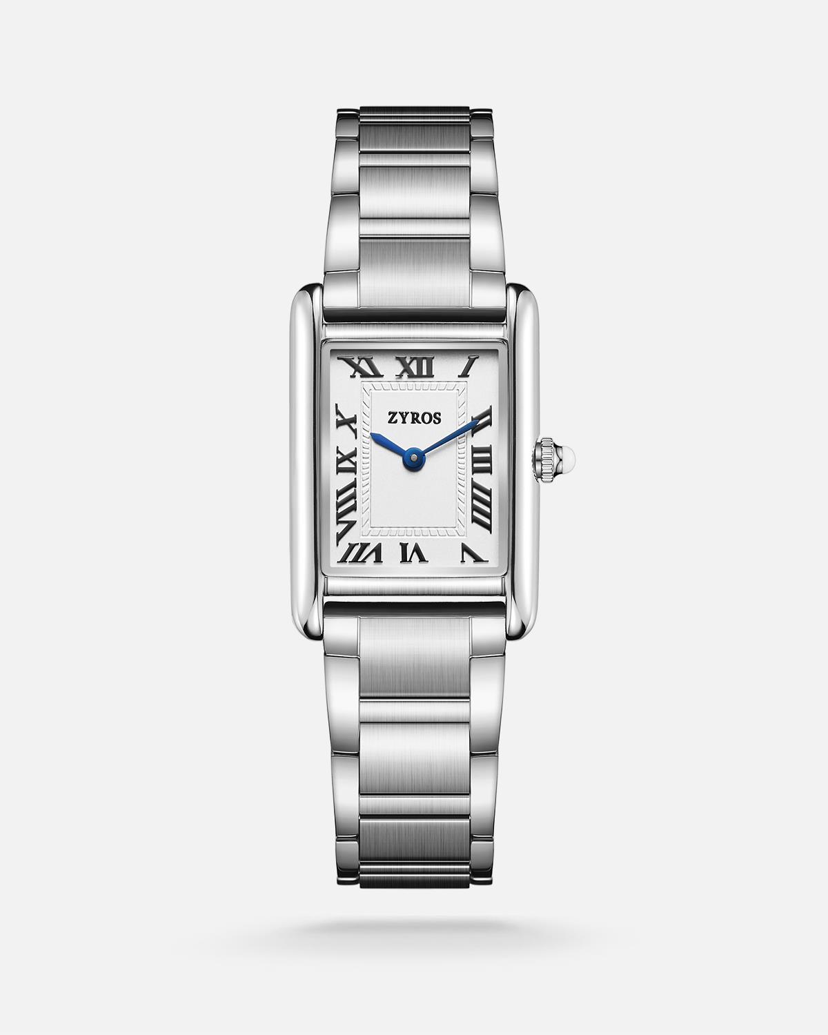 ZYROS Silver Çelik Kordon Kadın Saati