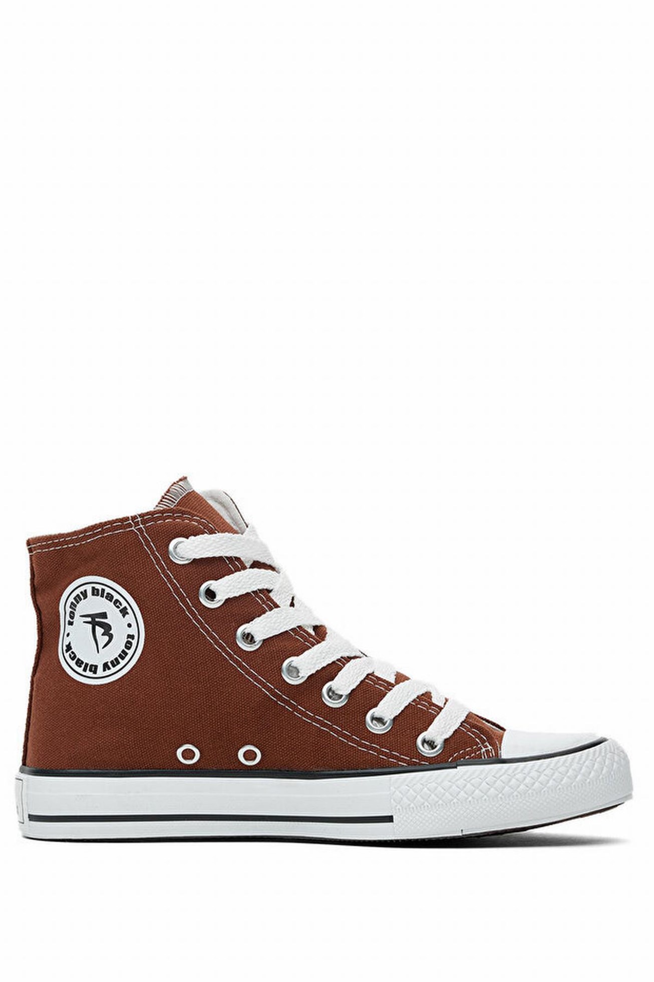 Taba Süet Yüksek Konçlu Bilekli Kadın Sneaker