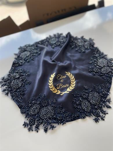 VİP BASKILI GELİN MENDİLİ 