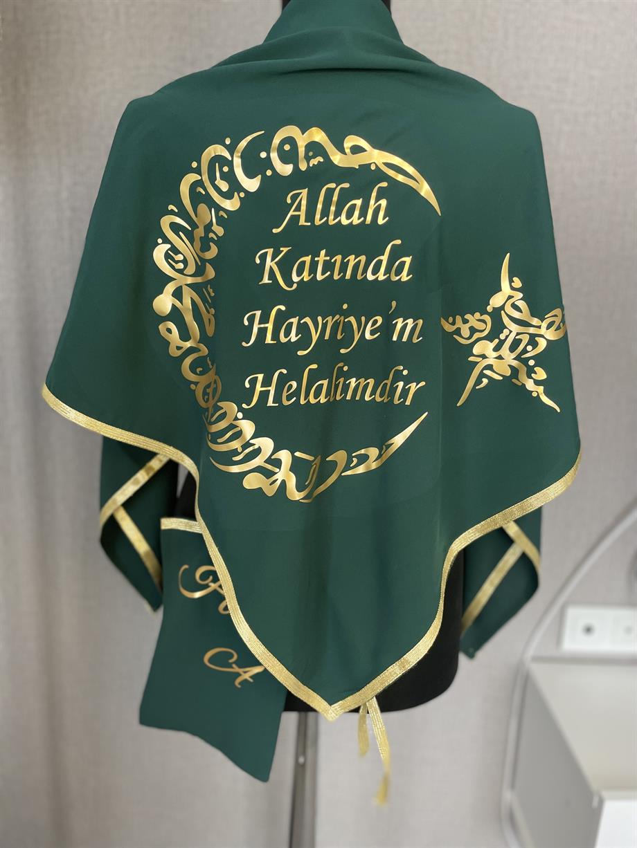 GOLD BASKILI DAMAT ÖRTÜSÜ