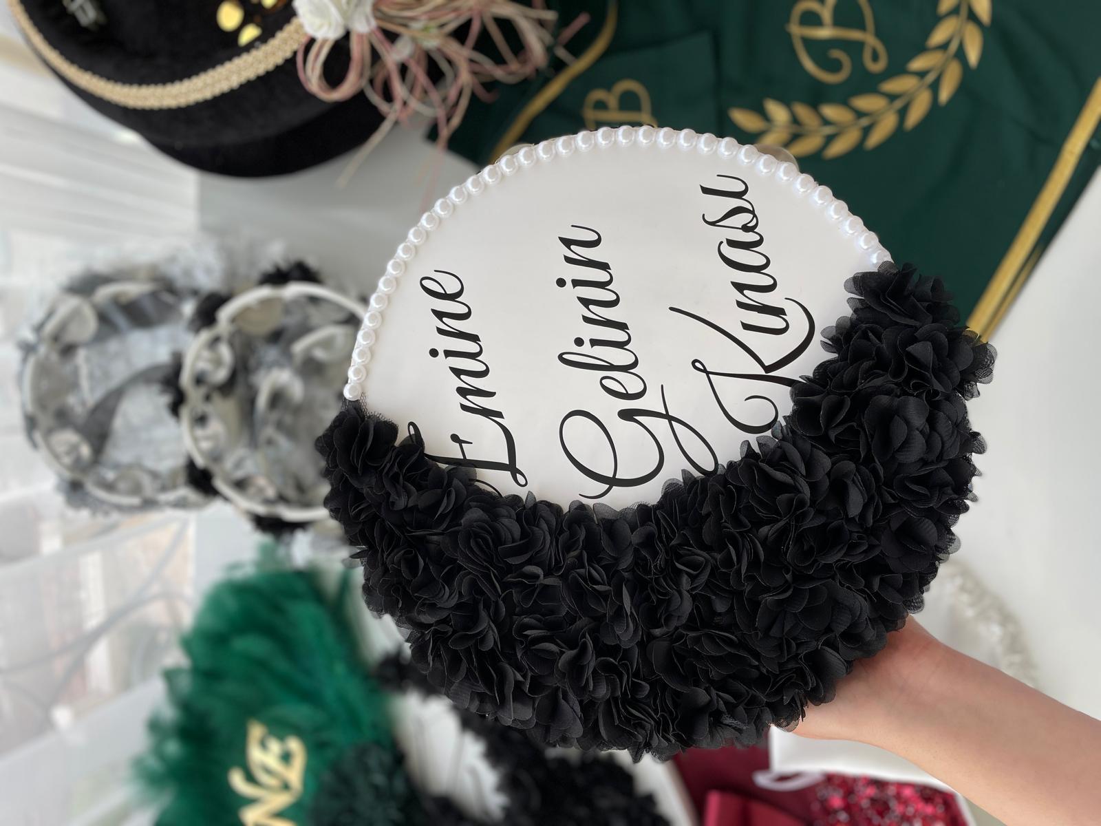 SİYAH YARIM AY GELİN TEFİ