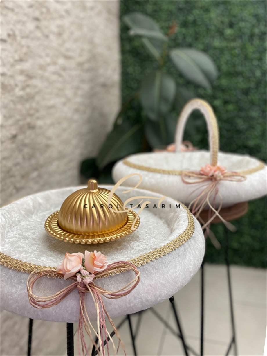 SOFT TEPSİ SEPET SETİ BEYAZ 