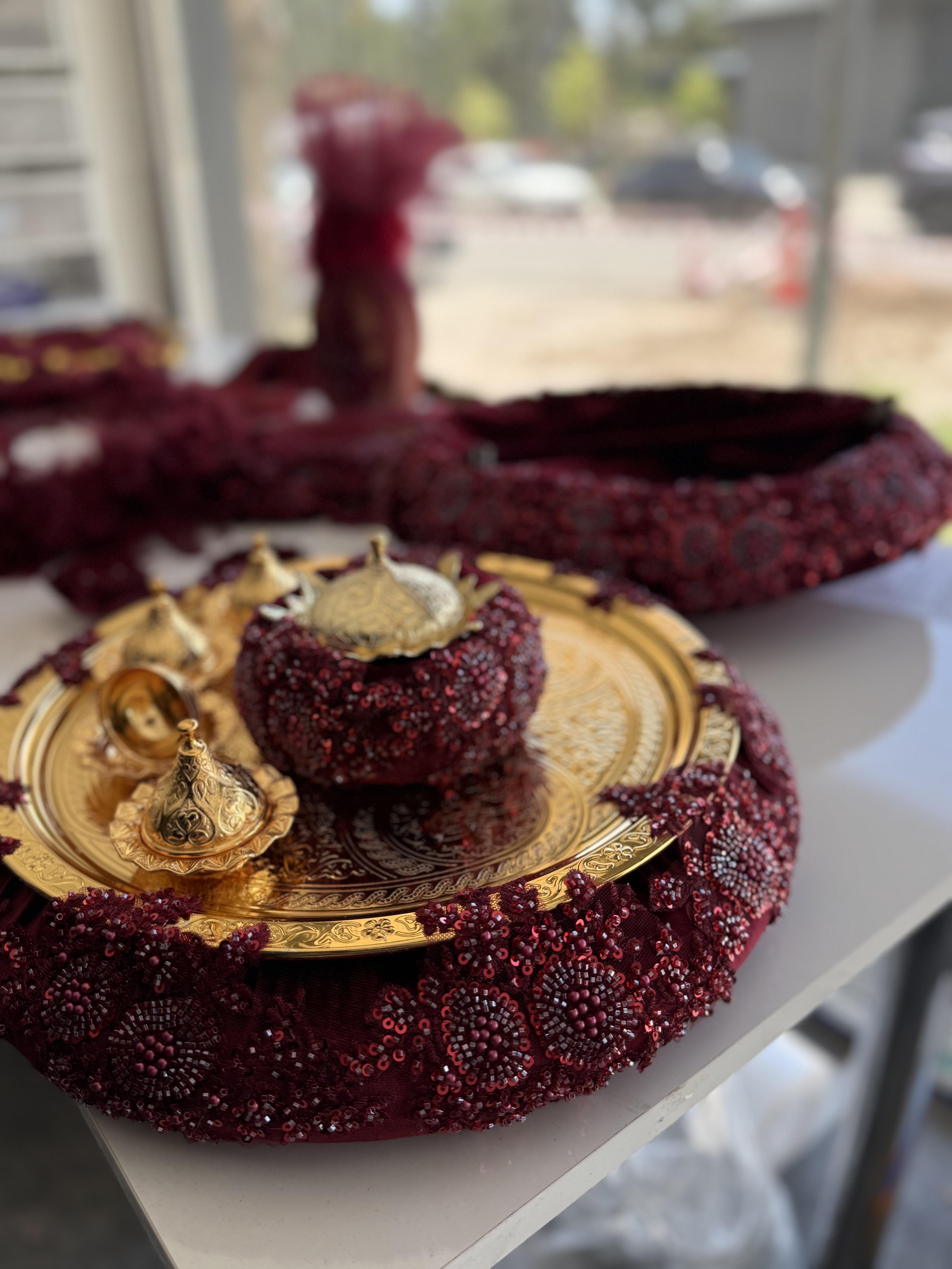 VİP TEPSİ & SEPET BORDO