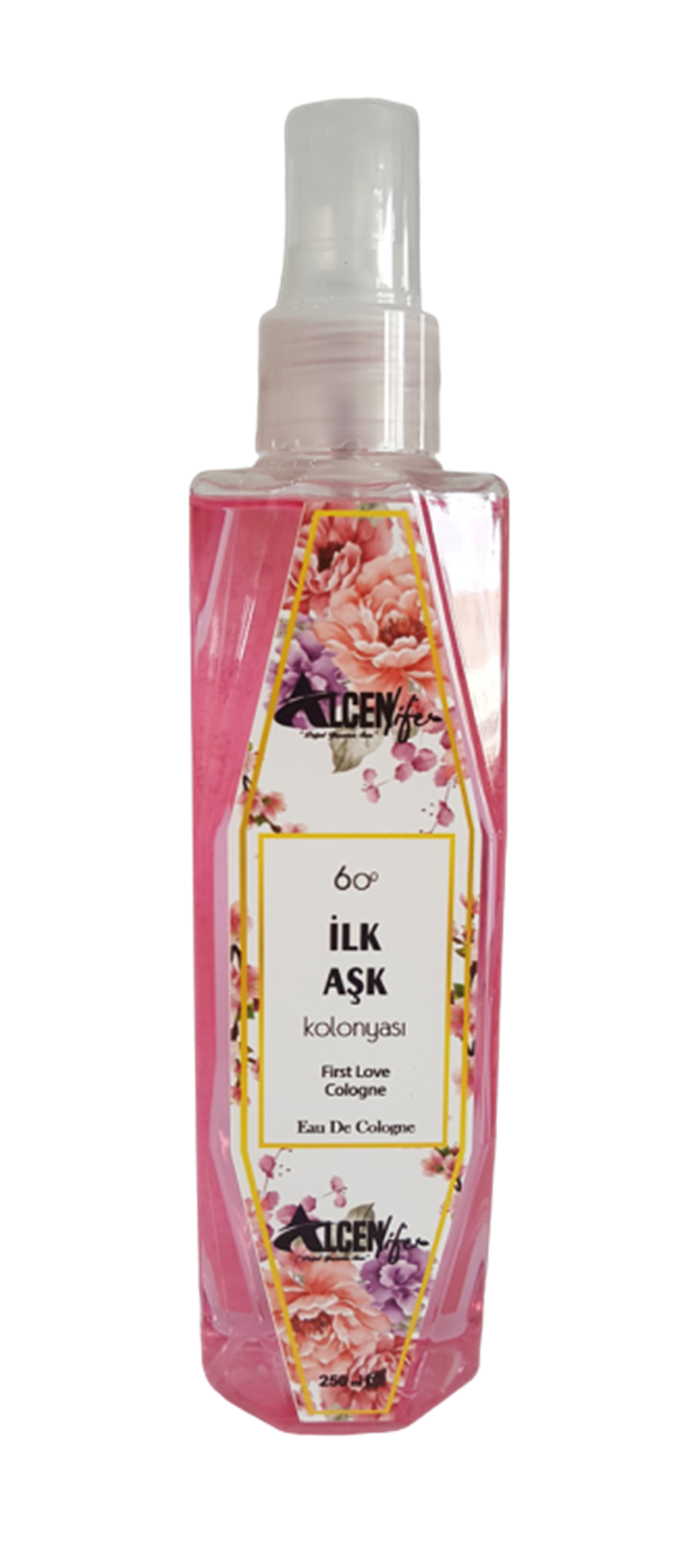 Alcenlife Doğal İlk Aşk Kolonyası 250 ML.