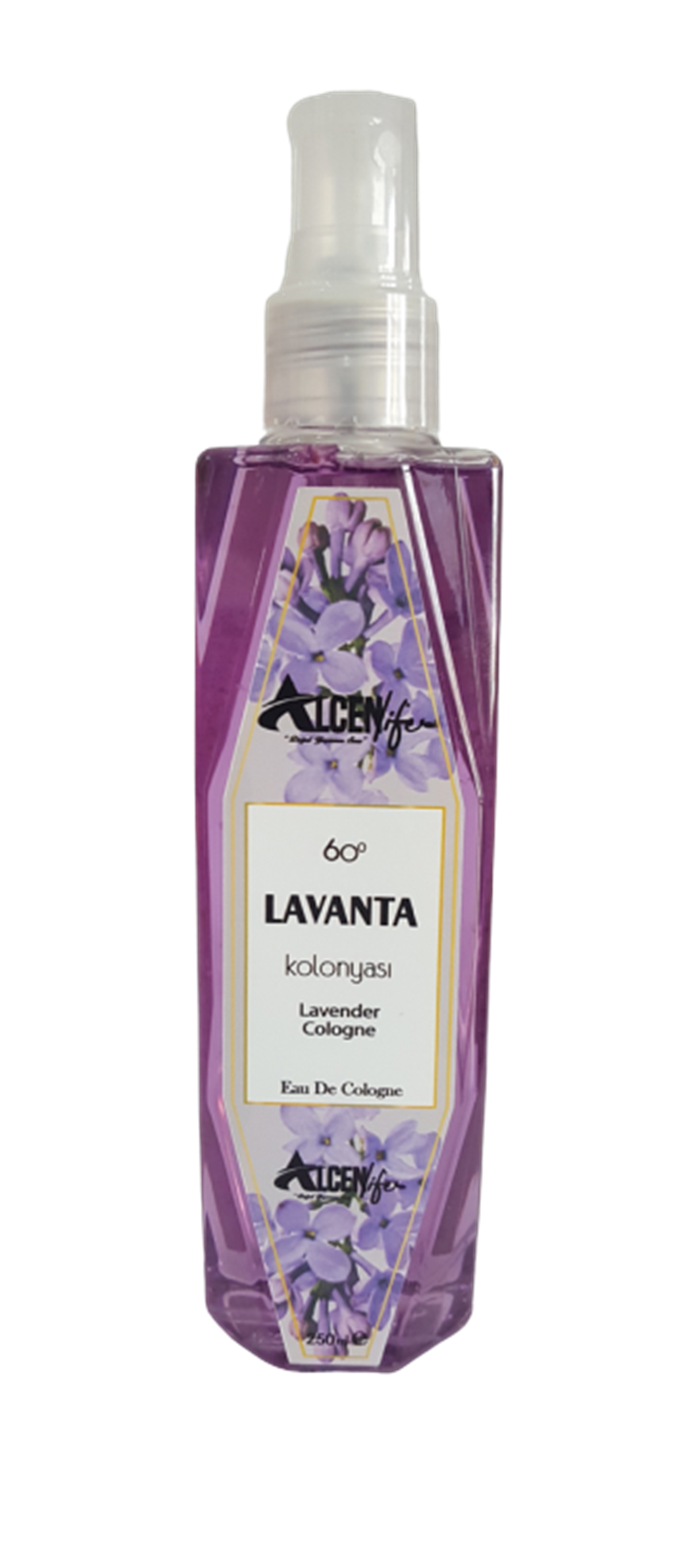 Alcenlife Doğal Lavanta Kolonyası 250 ML.