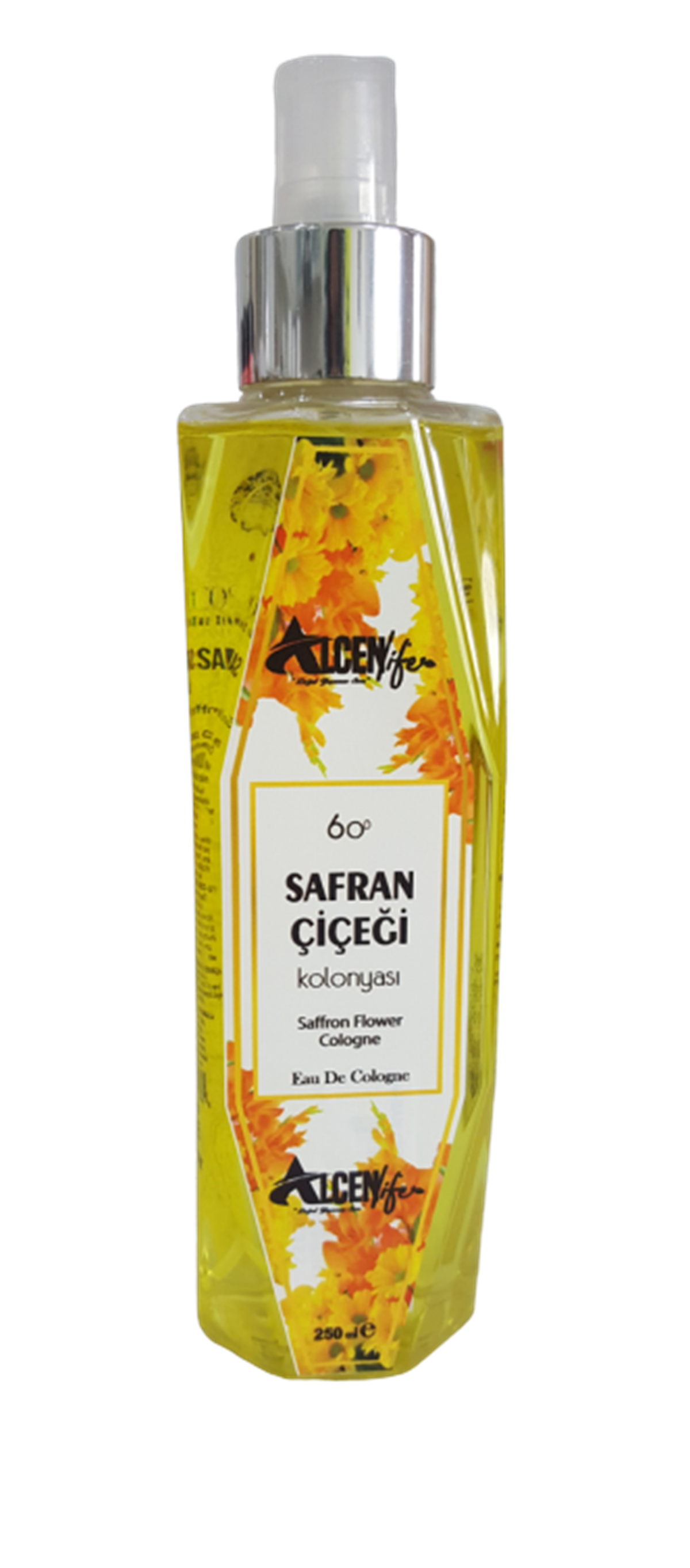 Alcenlife Doğal Safran Kolonyası 250 ML.