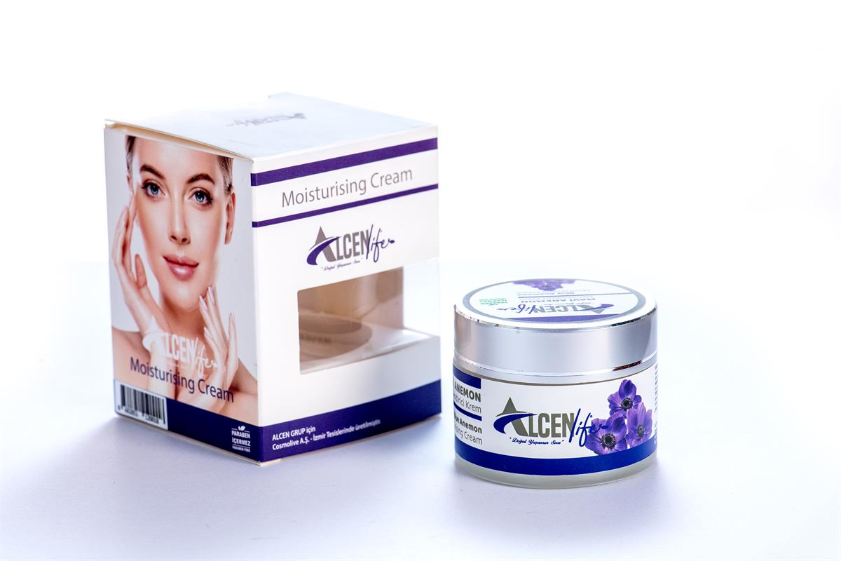 Alcenlife Özel Üretim Mavi Anemon Çiçeği Kremi 40 Ml.