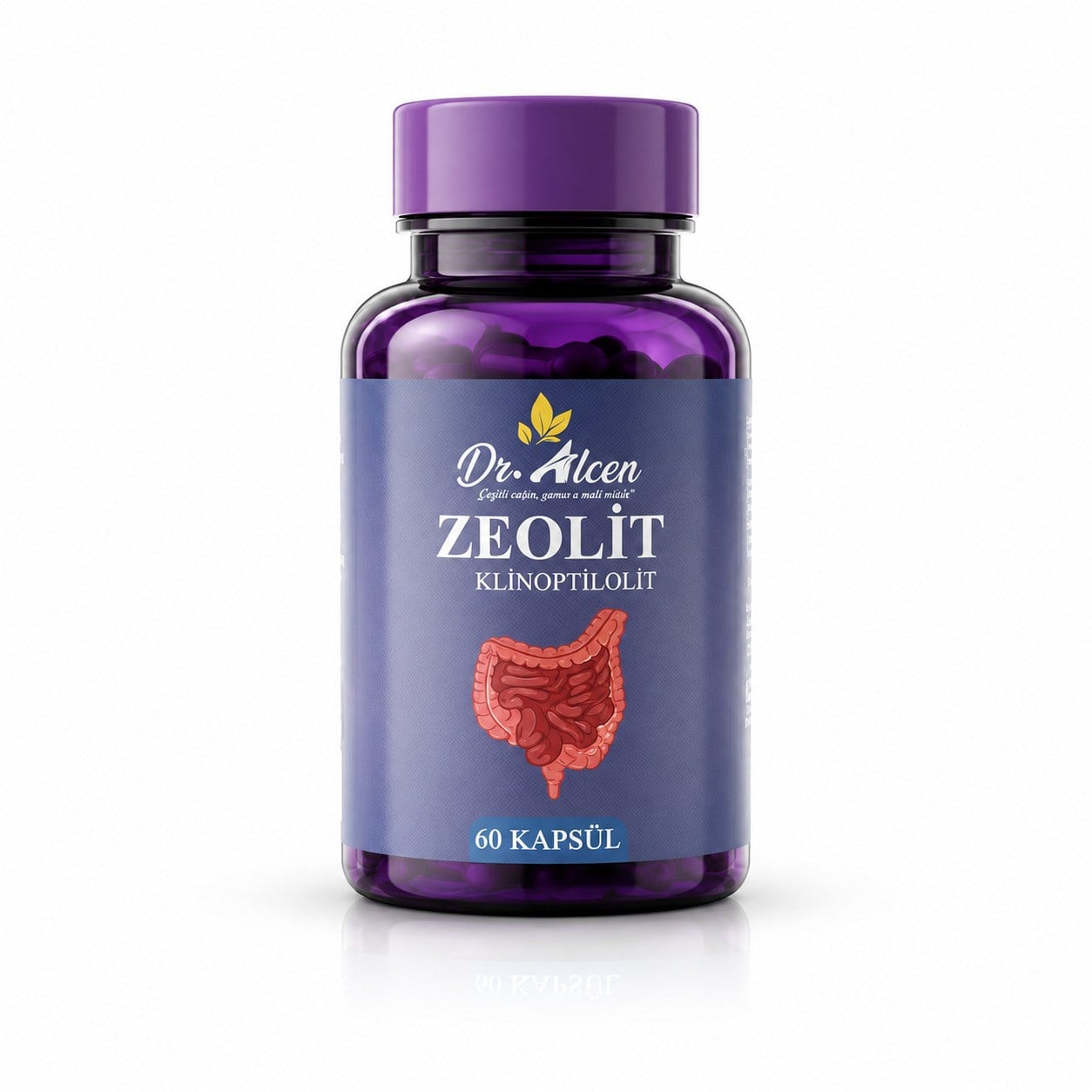Dr.Alcen Aktif Zeolit Klinoptilolit (60 Kapsül)