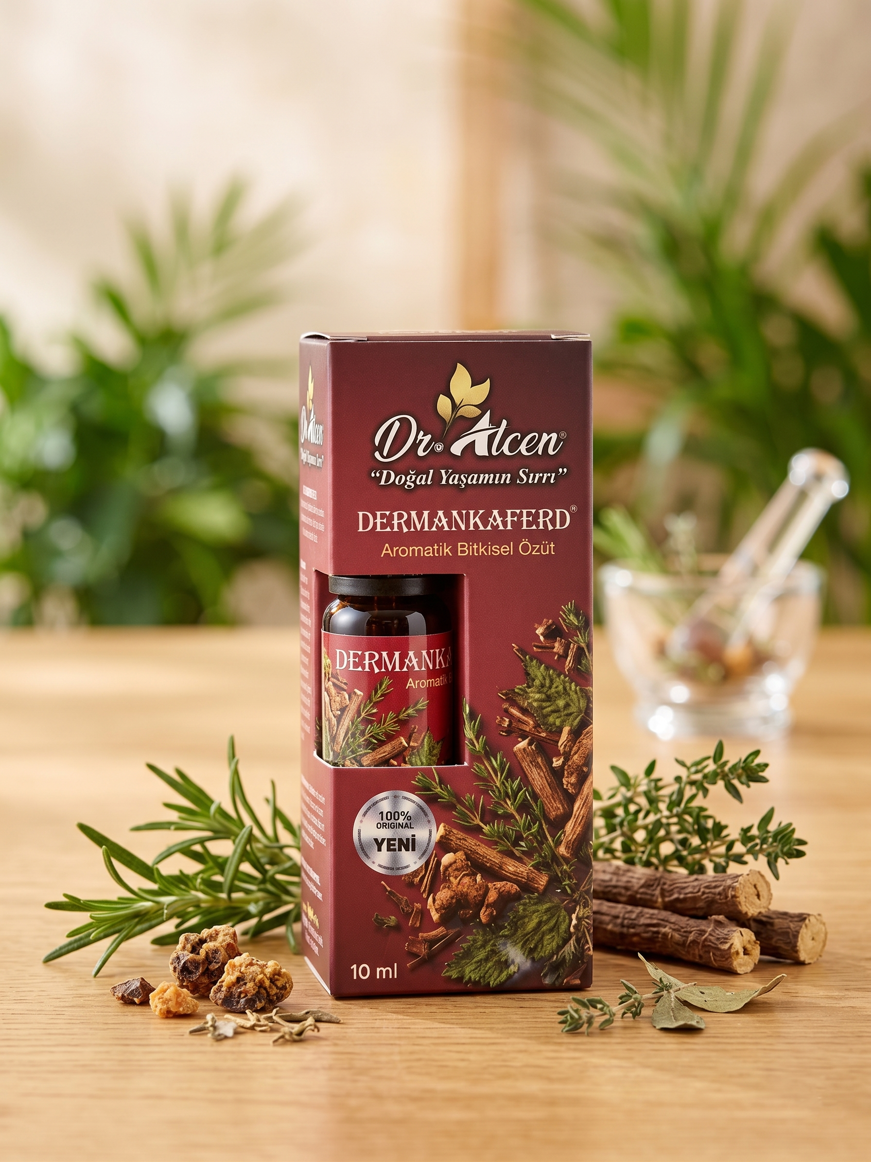 Dr.Alcen DermAnkaferd 10 cc. Bitki Suyu (Özel Üretim)