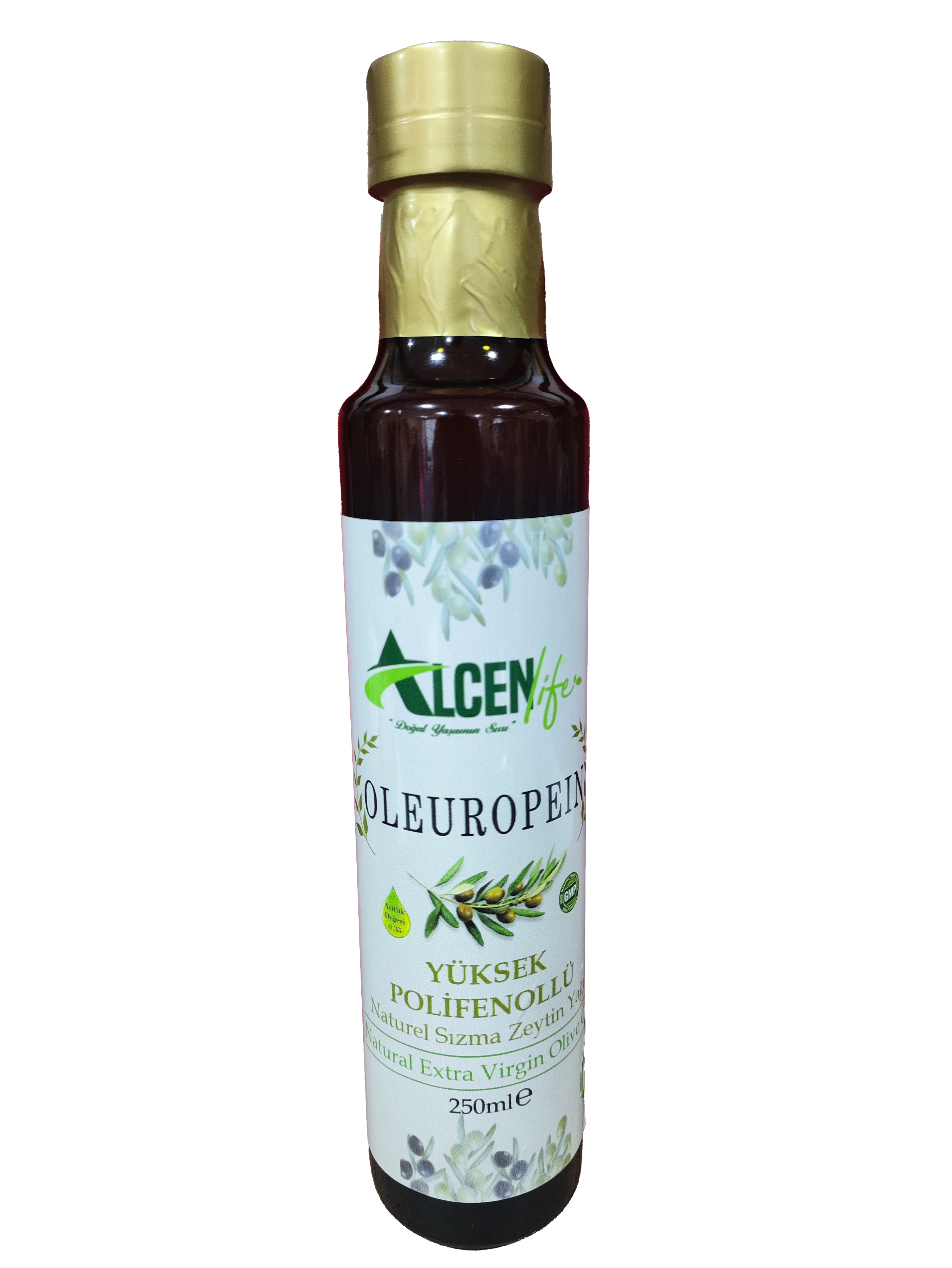 Dr.Betül Oleuropein Yüksek Polifenollü Doğal Zeytinyağı 250 ML.