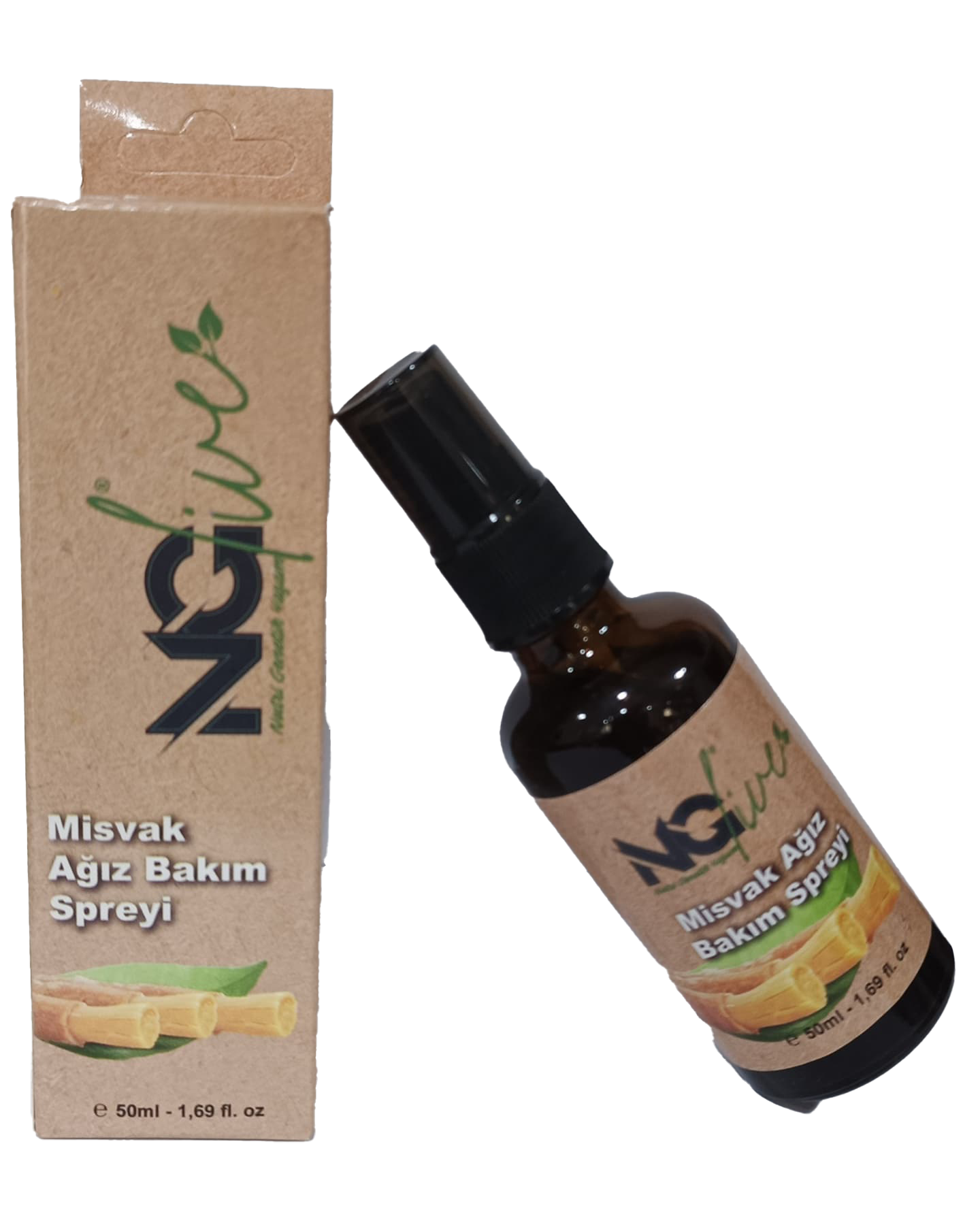 NGLIVE MİSVAK İÇEREN AĞIZ BAKIM SPREYİ 50 ML.