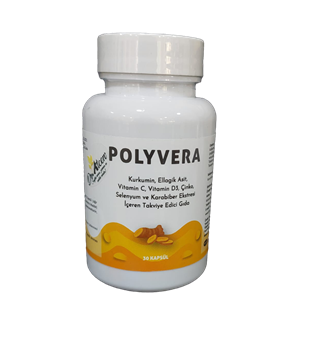 Dr.Alcen Polyvera Curcumin , Karabiber (30 Kapsül)