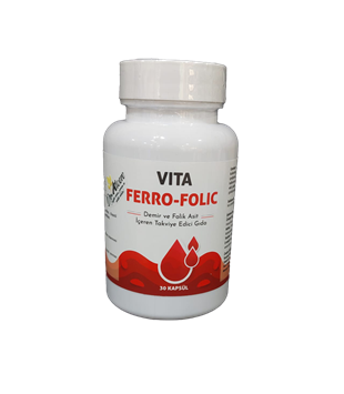 Dr.Alcen Vita Ferro Folic (30 Kapsül)