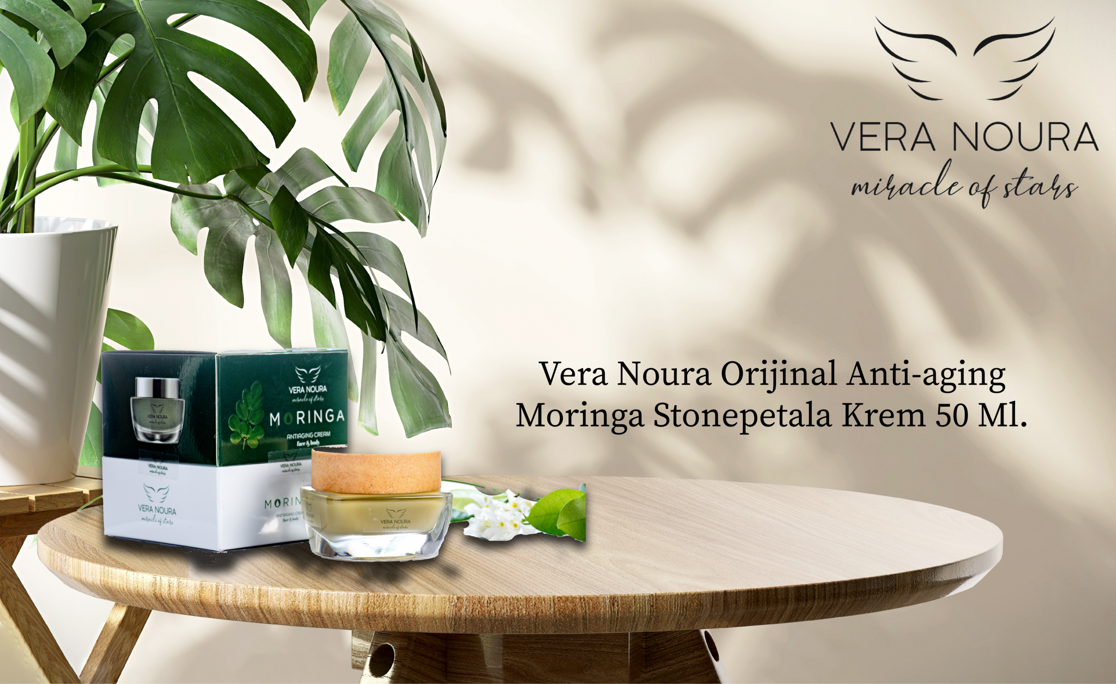 Vera Noura Moringa Stonepetala Anti-Aging Cilt Kremi 