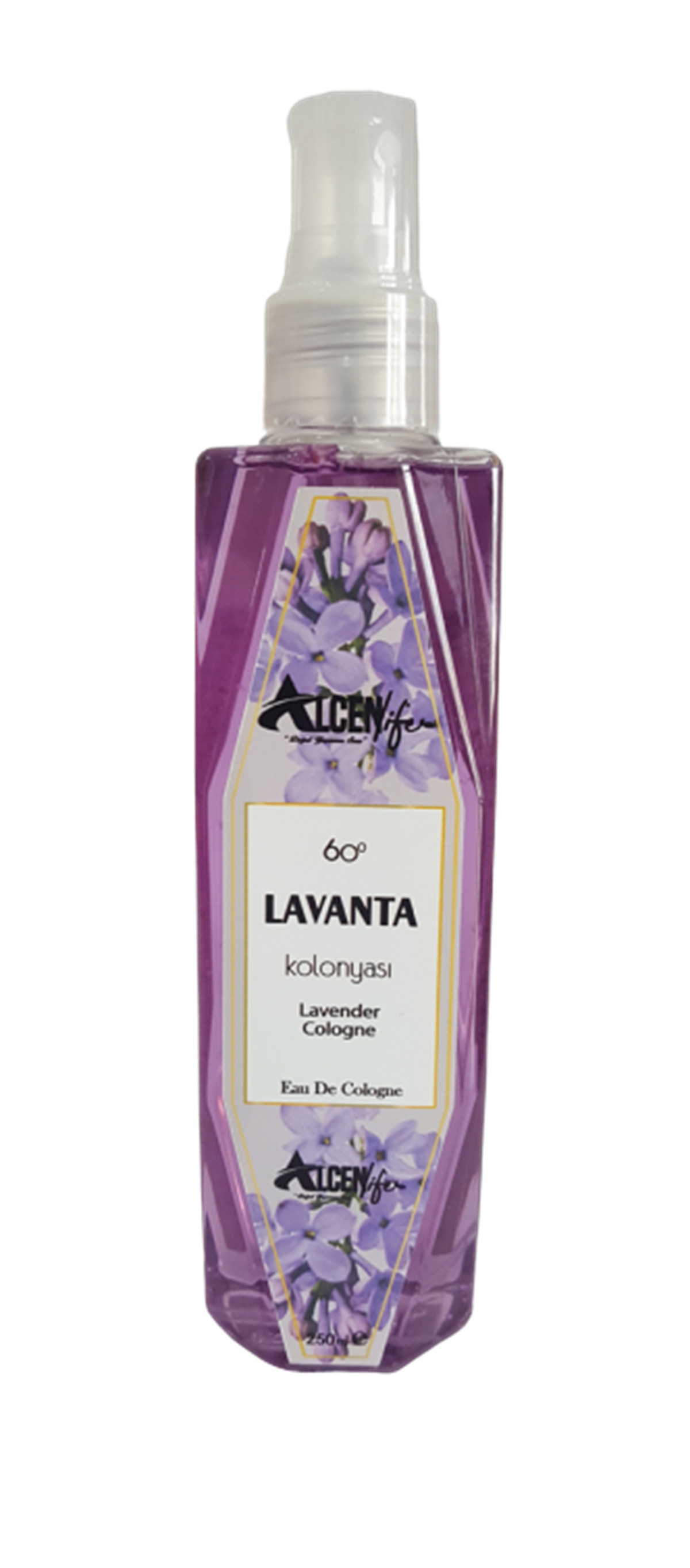 Alcenlife Doğal Lavanta Kolonyası 250 ML.