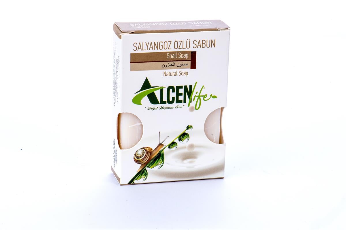 Alcenlife Doğal Salyangoz Özlü Sabun 100 Gr.