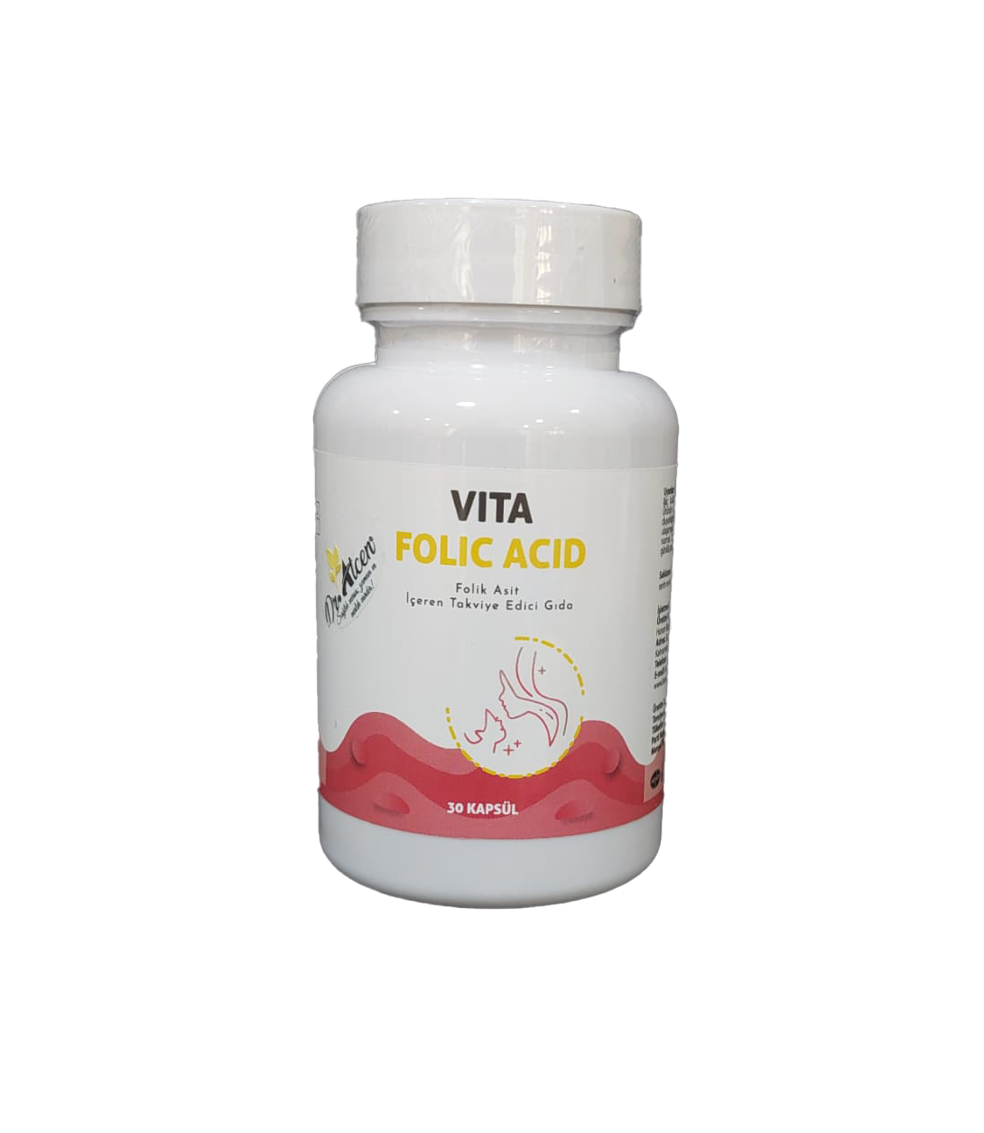 Dr.Alcen Vita Folic Acid (30 Kapsül)