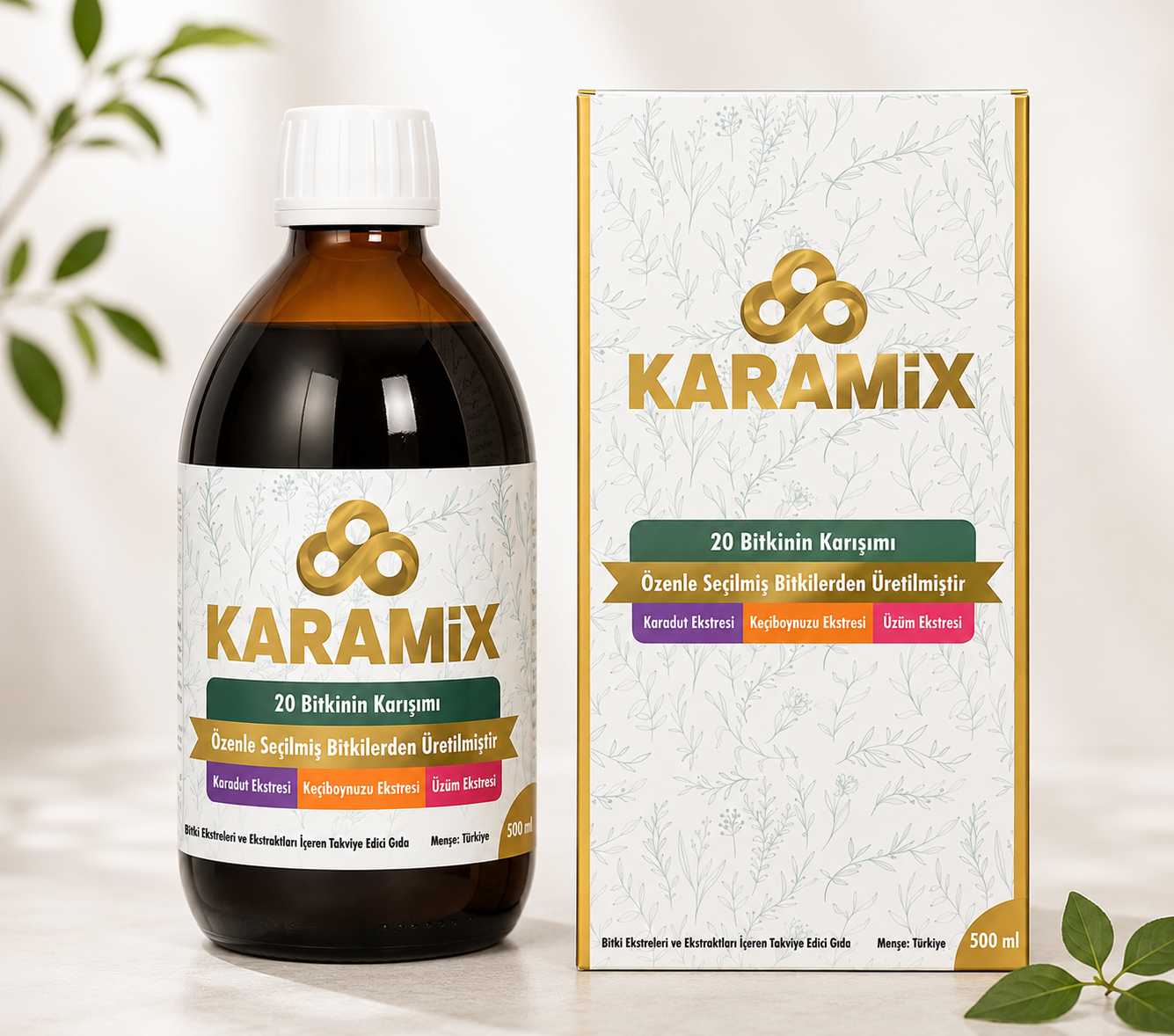 Dr.Alcen Karamix Bitkisel Karışım 500 ml.