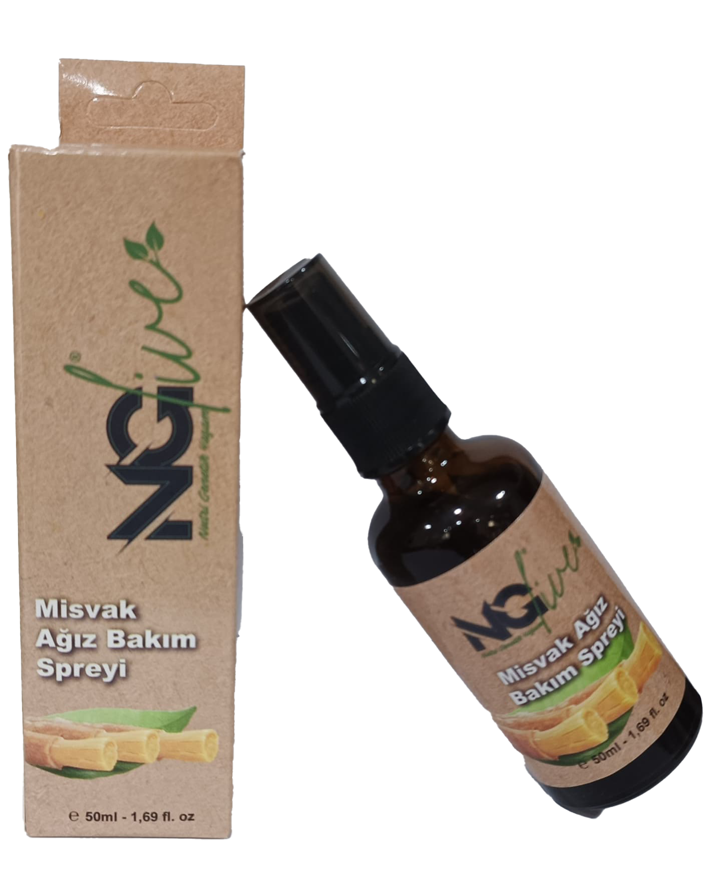 NGLIVE MİSVAK İÇEREN AĞIZ BAKIM SPREYİ 50 ML.