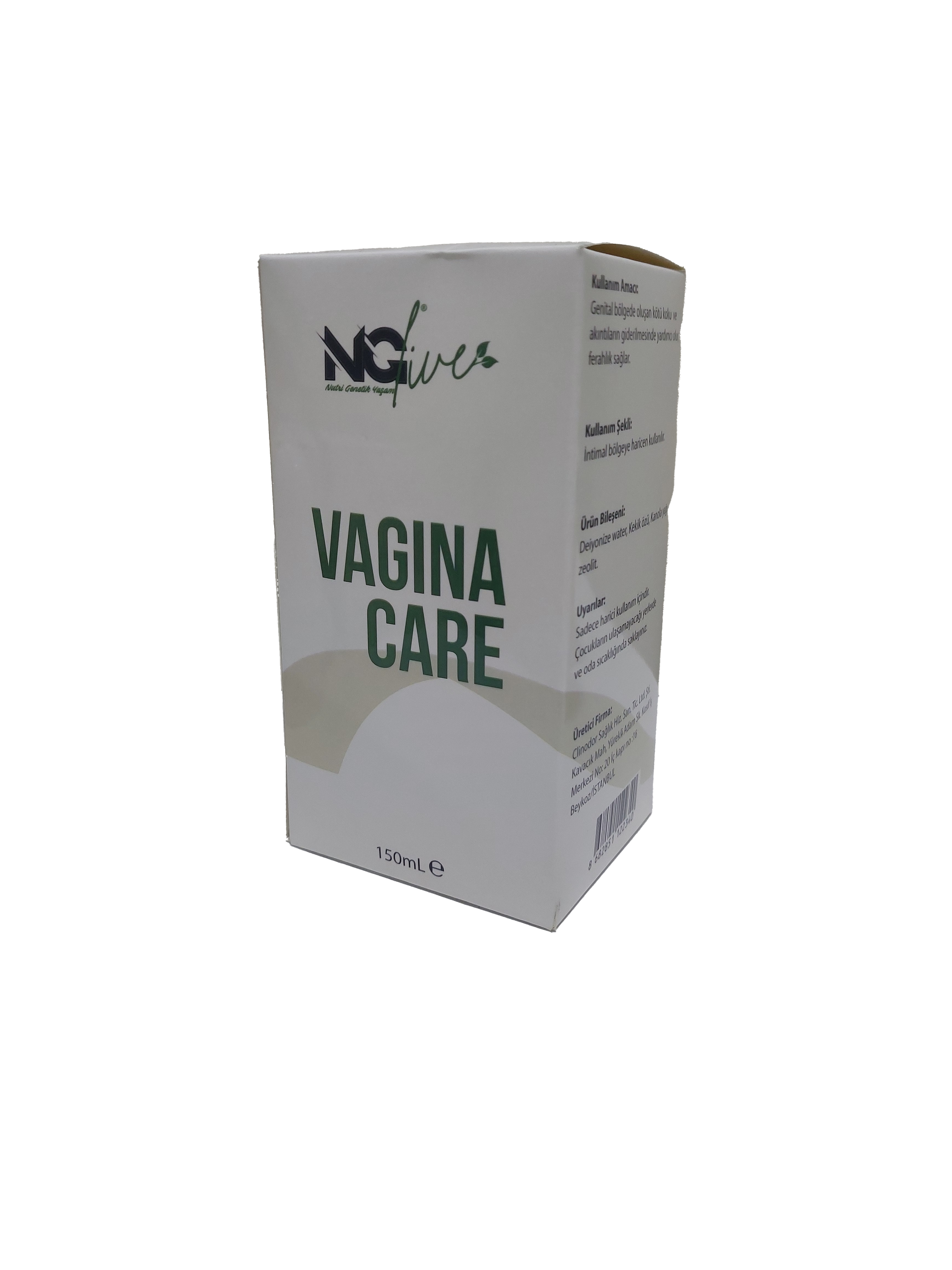 NGLIVE VAGINA CARE 150 ML.