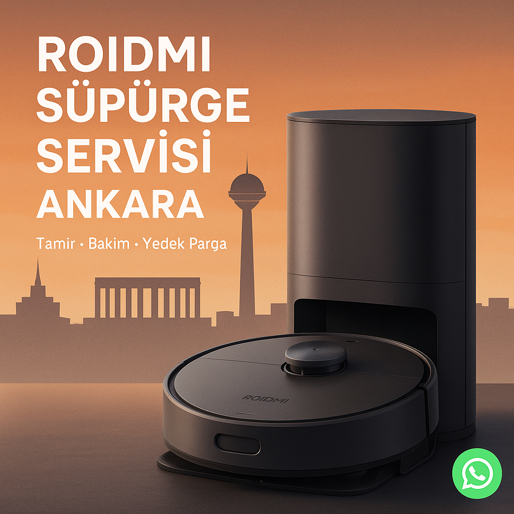 Ankara Roidmi Robot Süpürge Servisi - Tesla Konsept