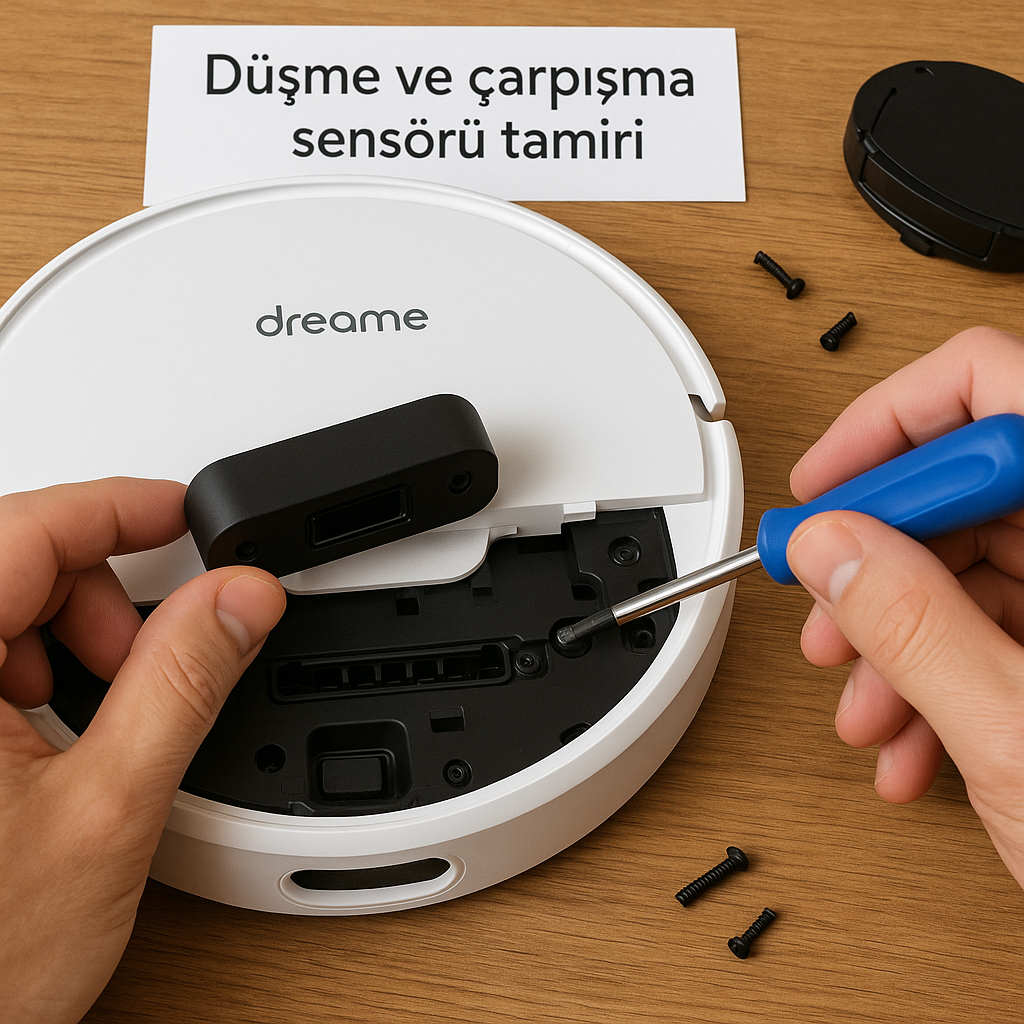 Dreame Düşme ve Çarpışma Sensörü Tamiri Ankara