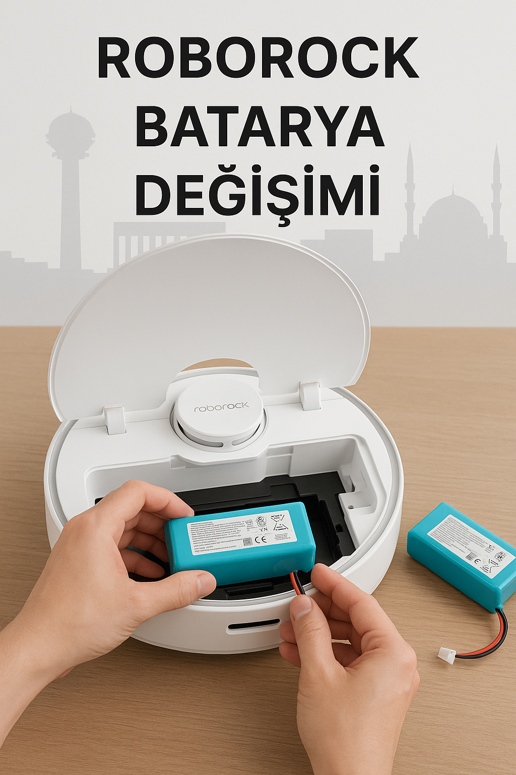 Roborock Batarya Değişimi Ankara - Tesla Konsept