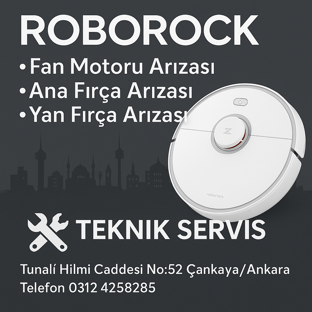 Roborock Fan Motoru Tamiri Görseli