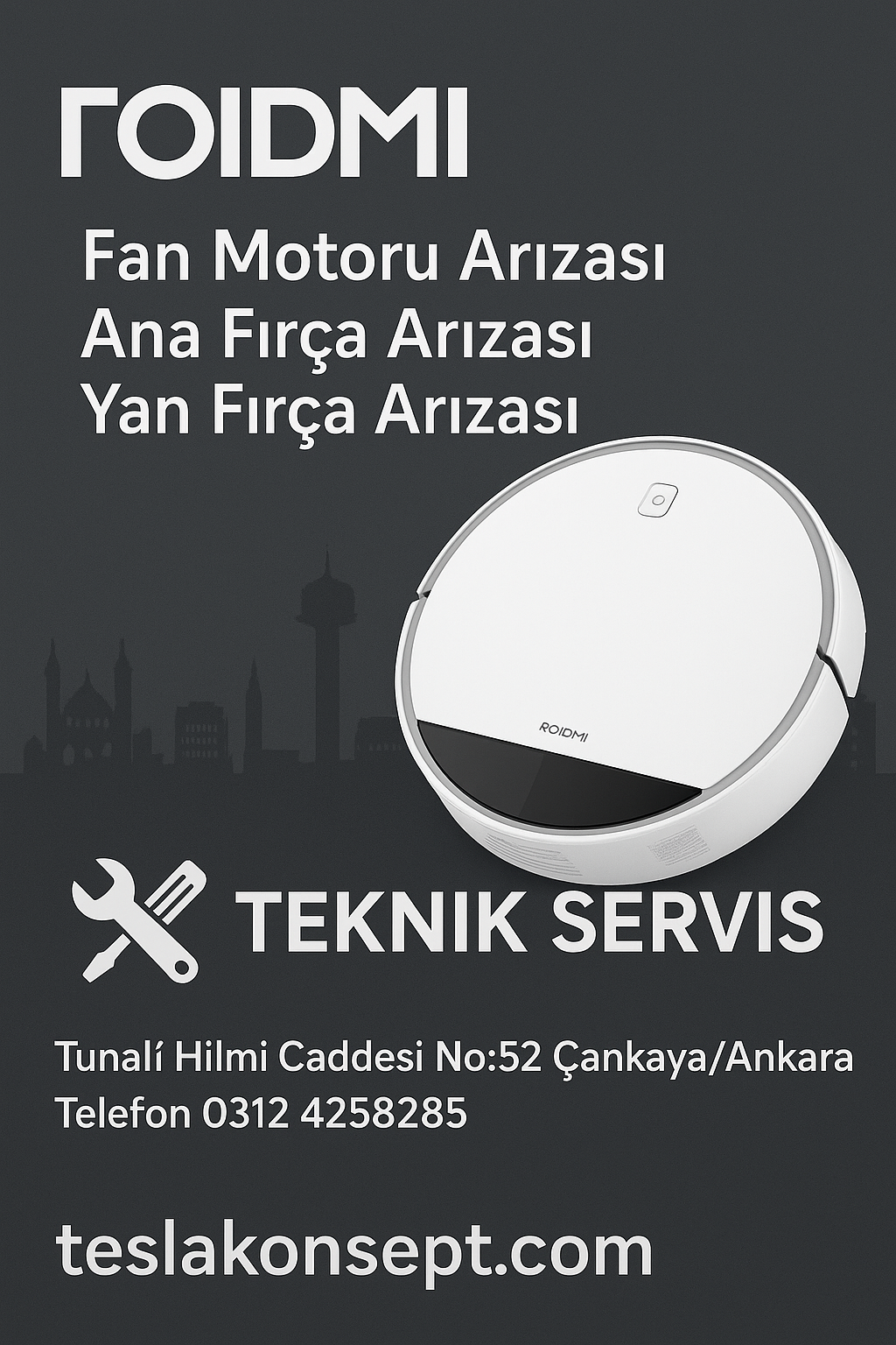 Roidmi Fan Motoru Tamiri Görseli