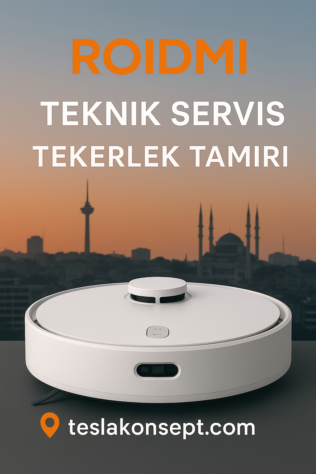 Roidmi Robot Süpürge Tekerlek Tamiri Ankara