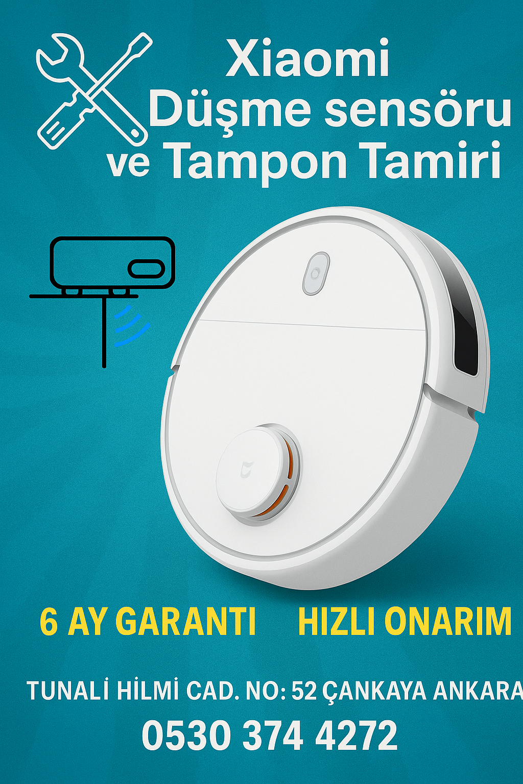 Xiaomi Düşme Sensörü Arızası - Ankara Tamir Servisi