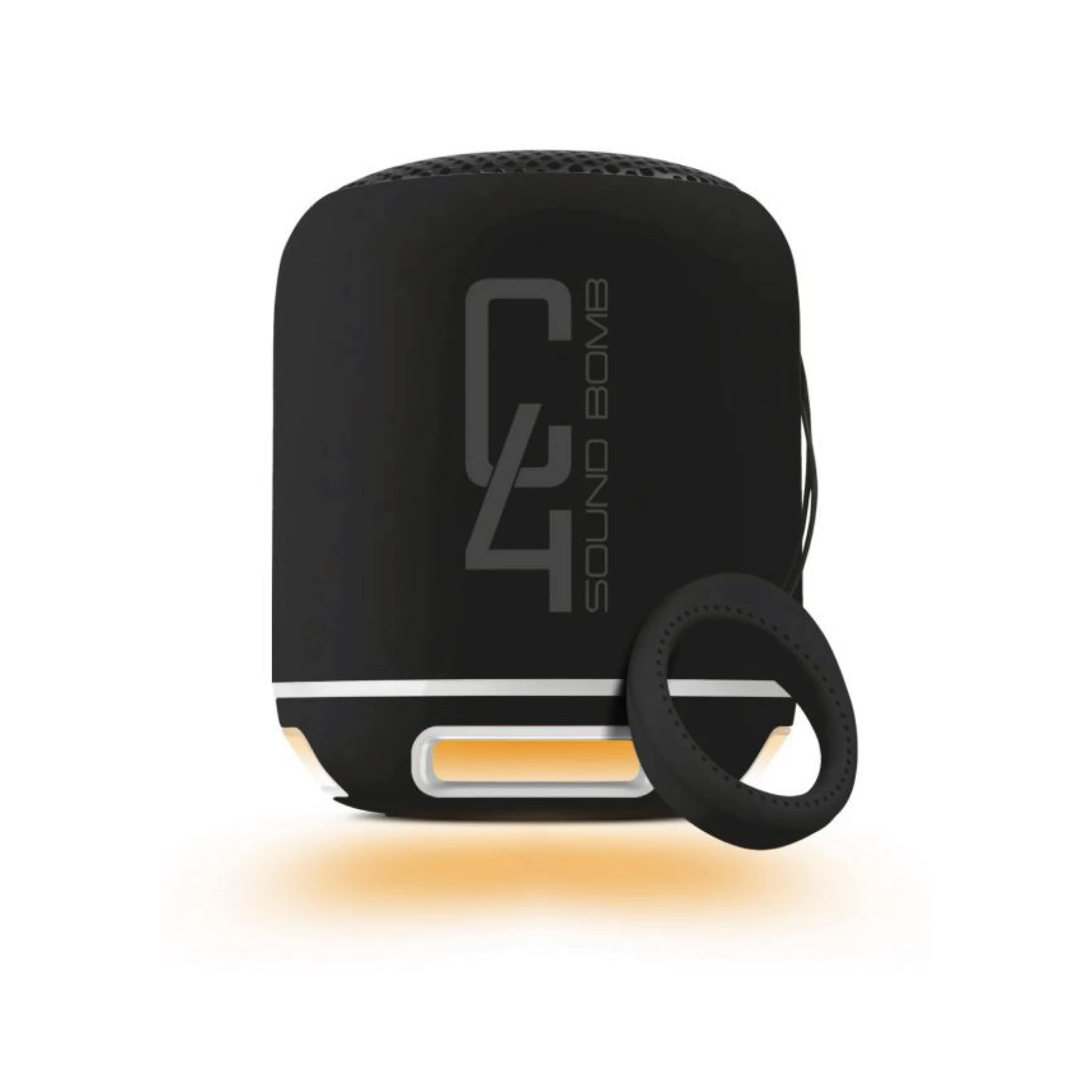 Powerway C4 Taşınabilir Sese Duyarlı Led Işıklı Bluetooth Hoparlör C4 Ses Bombası