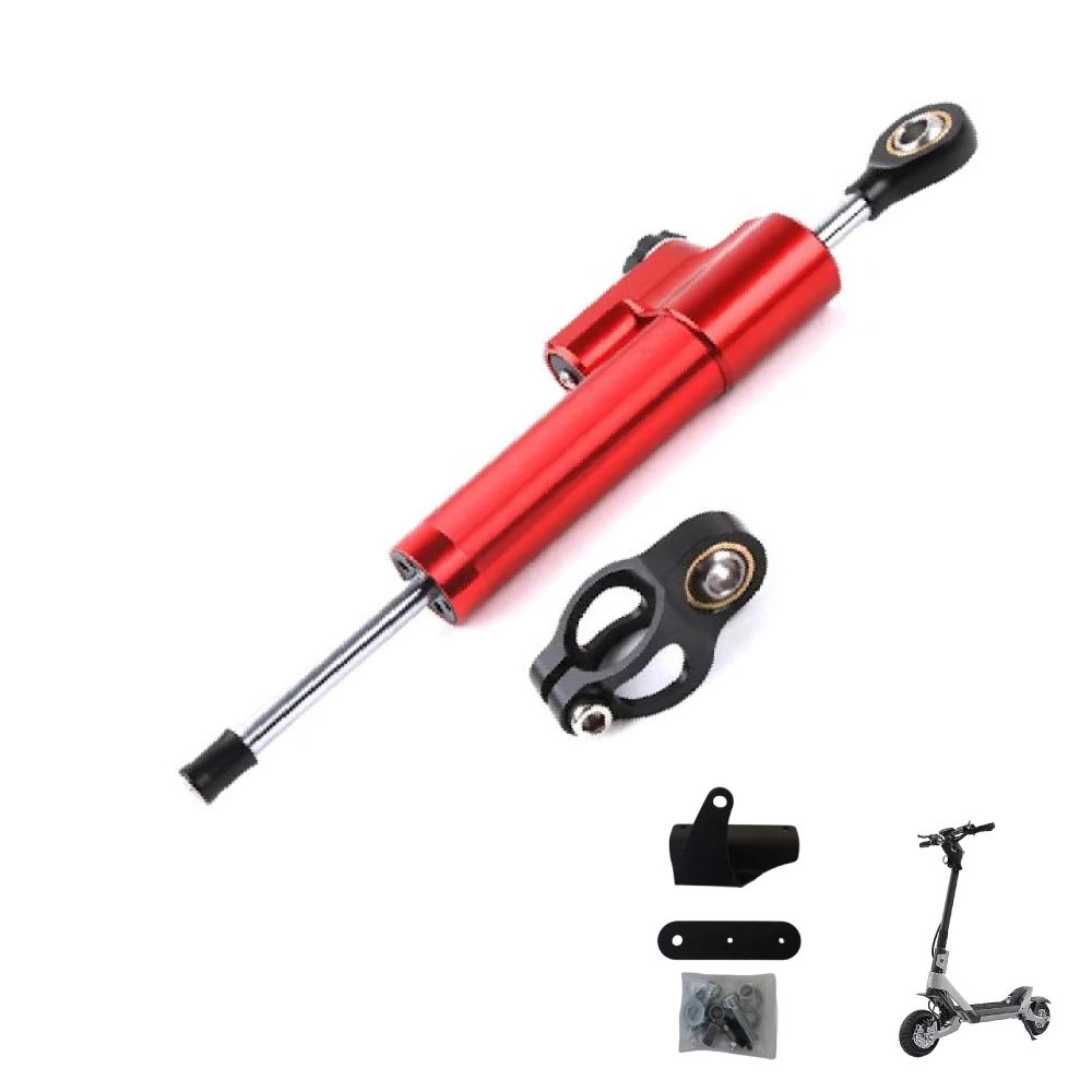 Scooter Damperi Rx-5 Uyumlu Bağlantı Aparatları ile Birlikte Kırmızı