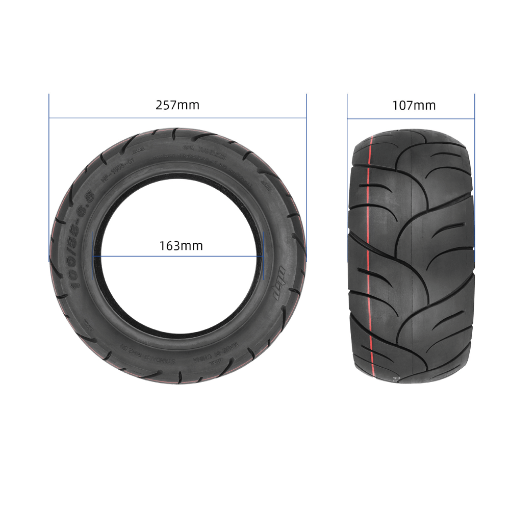 Tubeless Jelli Dış lastik 100-55-6.5 inç. Onvo Rx-8 uyumlu