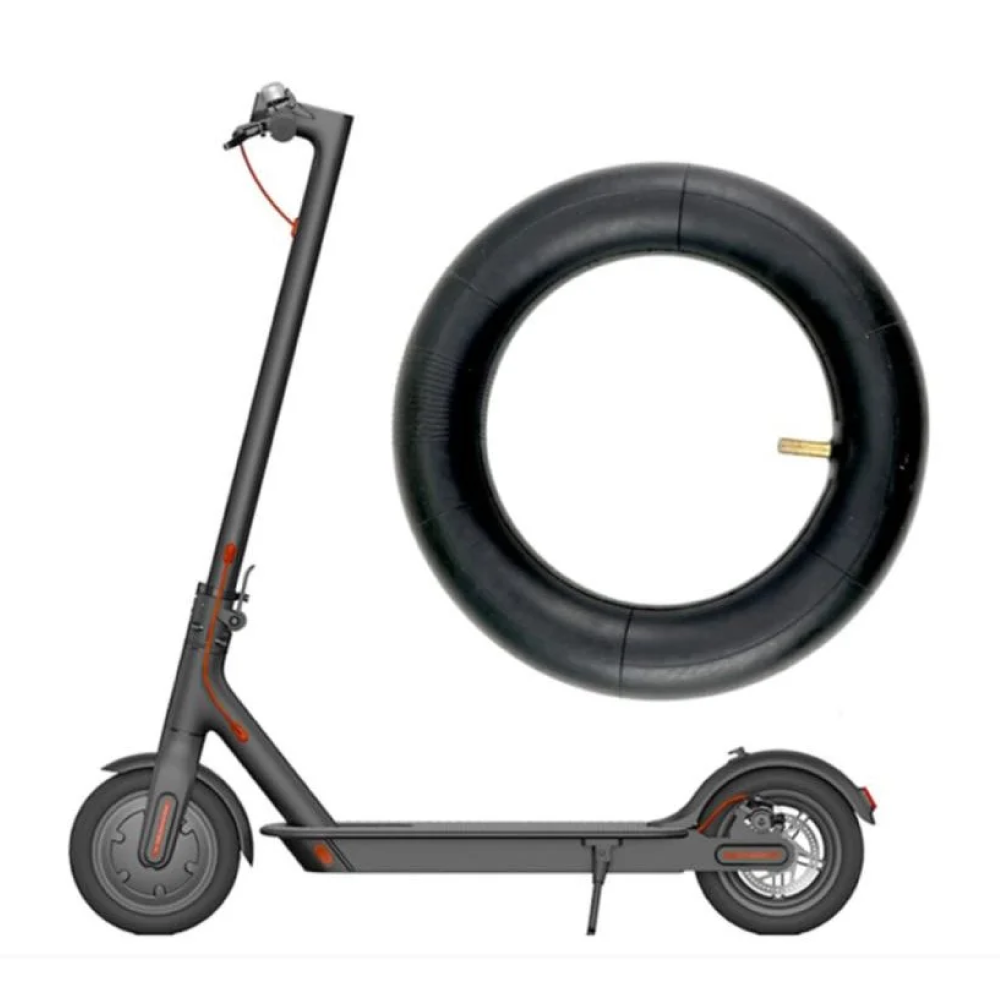 10 x 2.5 inç düz sibop Elektrikli Scooter İç Lastik Şambrel