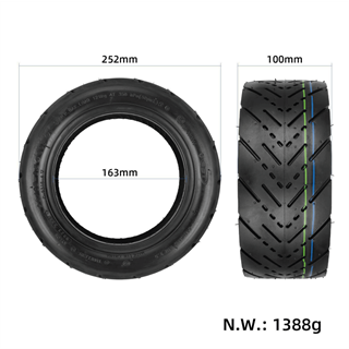 Cst tubeless Jelli Dış lastik 90-65/6.5 inç. Dualtron Thunder 3 uyumlu 11 inç 