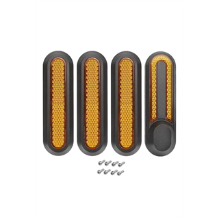 Elektrikli Scooter Reflektör / Vida Kapağı / Sarı 
