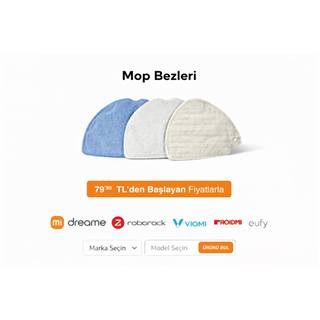 Robot Süpürge Mop Bezleri
