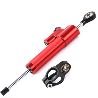 Scooter Damperi Rx-4 Uyumlu Bağlantı Aparatları ile Birlikte Kırmızı