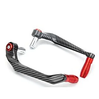 Scooter Manet Koruma Karbon Kırmızı