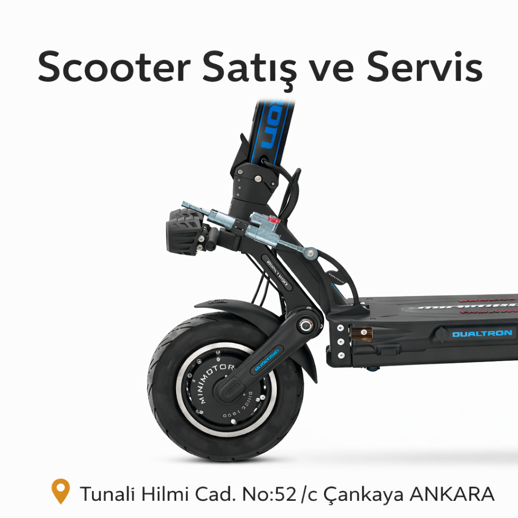 Ankara Elektrikli Scooter Servis ve Satış