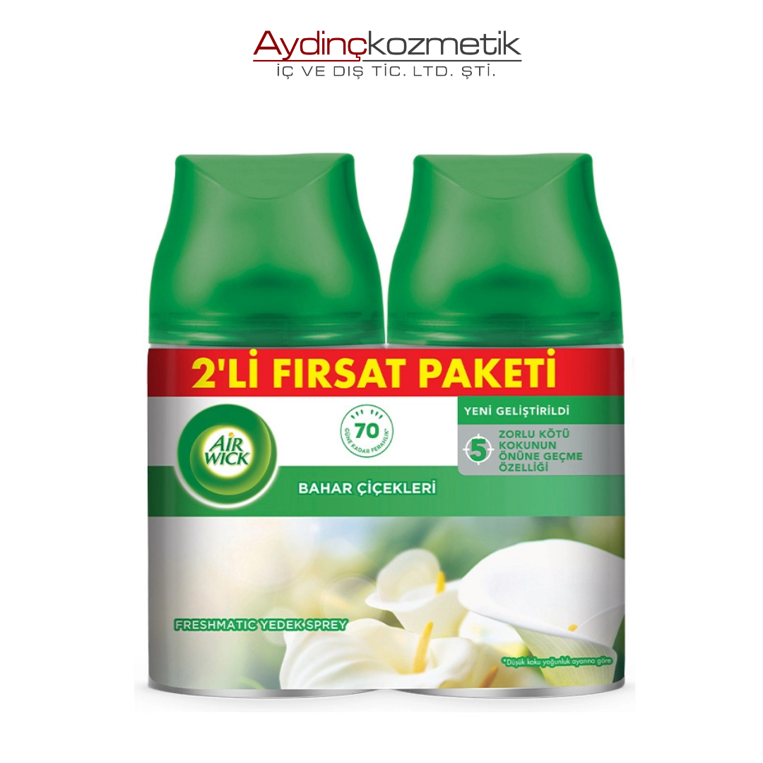 Air Wick 2'Li Oda Kokusu Yedek 250ml Bahar Çiçeği 