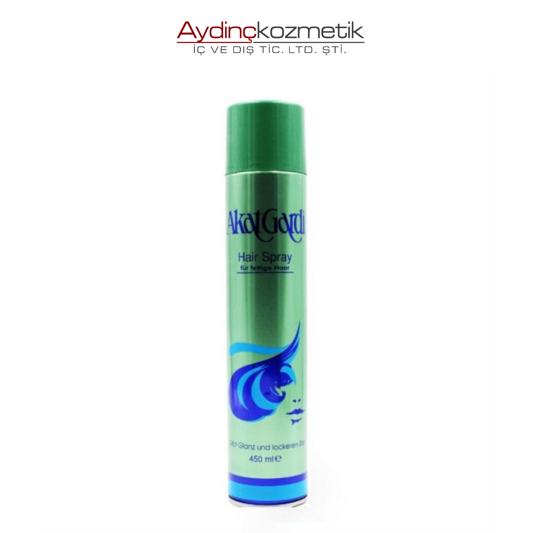 Akat Gardi Saç Spreyi 400 ml Yeşil