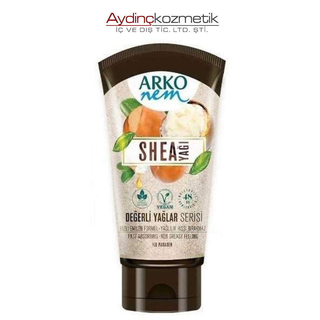 Arko Nem Değerli Yağlar Shea Yağı İçeren Bakım Kremi 60 ml